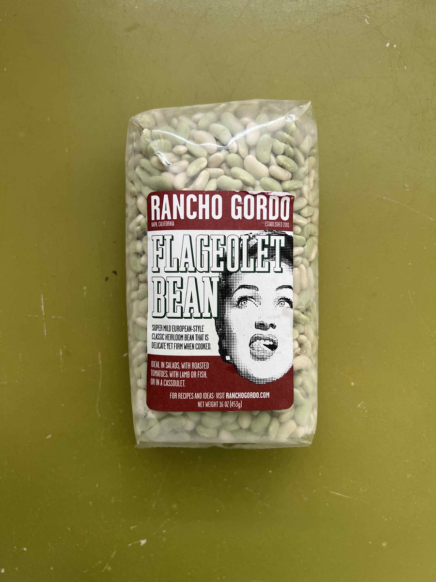 Bean Dried Flageolet [1lb], Rancho Gordo Community Supported Grocery