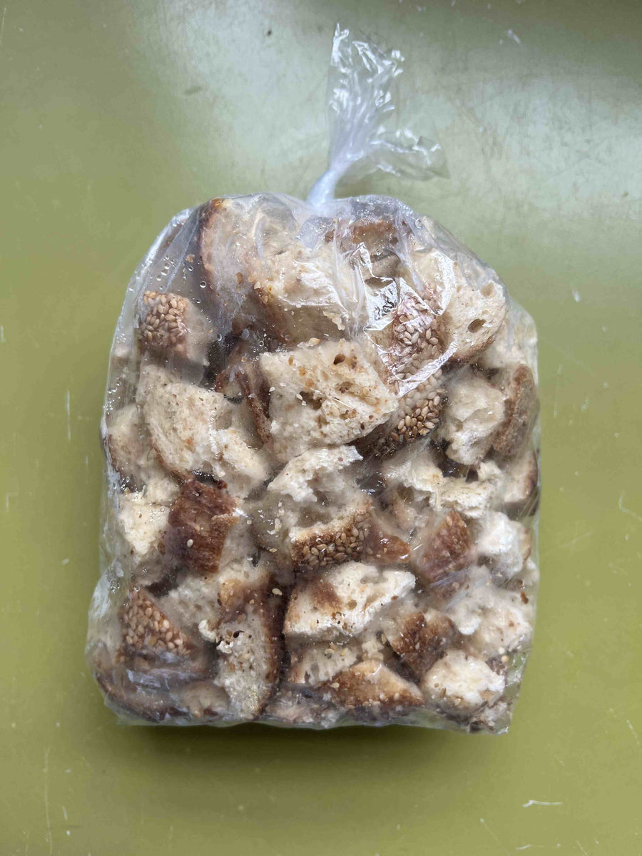 Croutons FROZEN [20oz], Tiller Baking Co. Community Supported Grocery